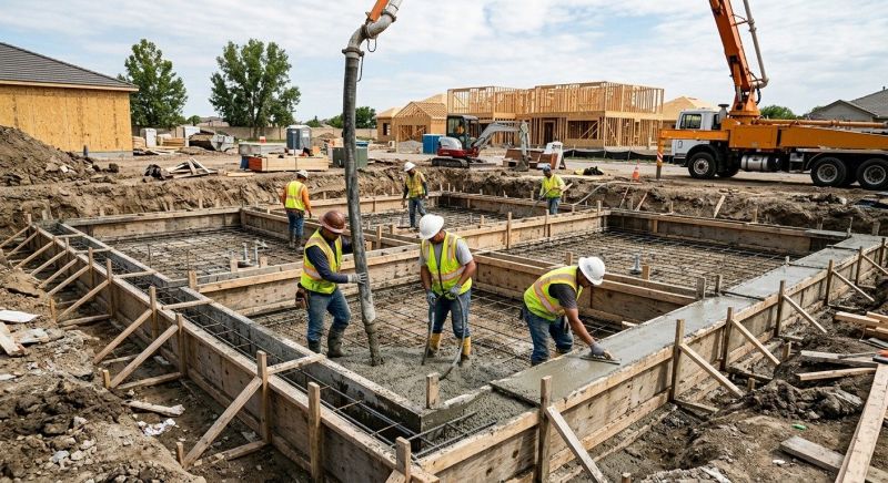 Cement Foundation Installation in Charleston, SC
