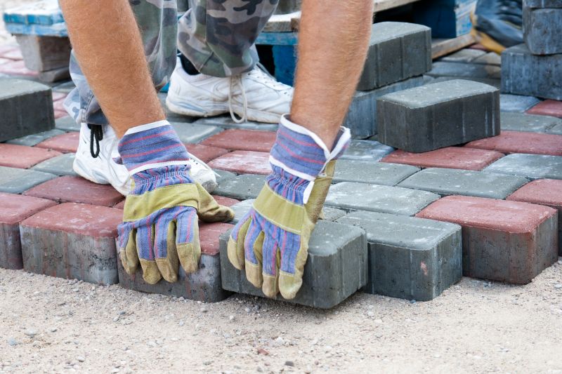 Paver Hardscape Installation