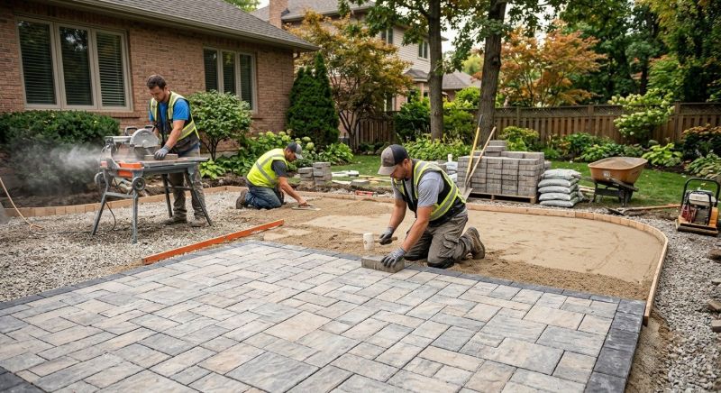 Paver Patio Installation in Norwalk, CT